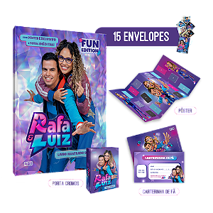 Edição FUN EDITION livro ilustrado oficial  Rafa & Luiz
