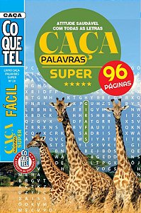 Livro Coquetel Caça-Palavras Super 18