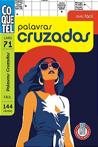 Livro Coquetel Palavras-Cruzadas Fácil 71