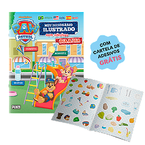 Patrulha canina - Meu primeiro dicionário de adesivos: Dia-a-dia