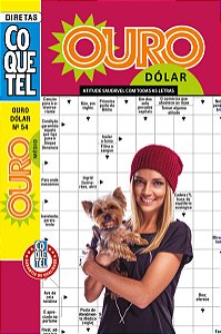 Palavras-Cruzadas Diretas Coquetel Ouro Dólar 54