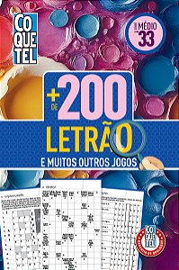 Livro Coquetel Mais de 200 Letrão 33