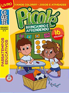 Livro Coquetel Brincando Aprendendo 10