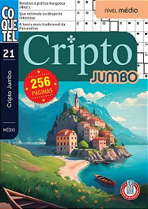 Livro Coquetel Jumbo Cripto Nível Médio Ed 21