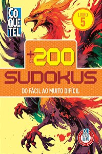 Livro Coquetel + de 200 Sudokus