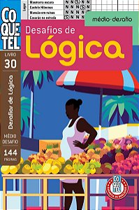 Livro Coquetel Desafios de Lógica 30
