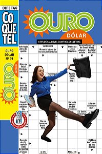 Palavras-Cruzadas Diretas Coquetel Ouro Dólar 59: Nível médio