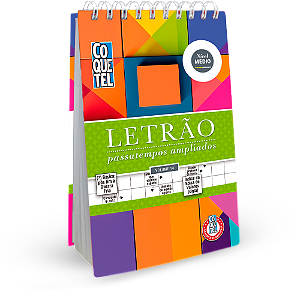 Livro Coquetel Espiral Letrão Nível Médio edição 14