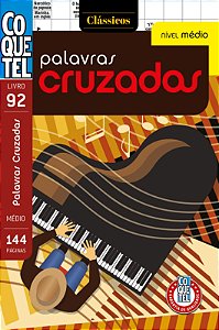 Livro Coquetel Palavras Cruzadas Médio 92