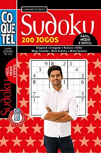 Livro Coquetel Sudoku 235