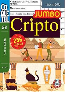 Livro Coquetel Jumbo Cripto Nível Médio Ed 22