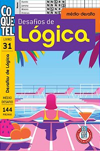 Livro Coquetel Desafios de Lógica 31