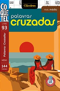 Livro Coquetel Palavras Cruzadas Médio 93