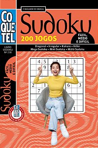 Livro Coquetel Sudoku 238