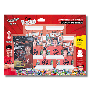 Kit Elo Monsters Cards + Gogo's de Brinde