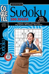Livro Coquetel Sudoku 236