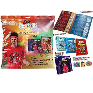 Coleção Elo Monsters Evolution Books -Starter Pack