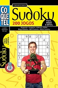Livro Coquetel Sudoku 243