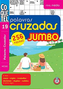 Livro Coquetel Jumbo Palavras Cruzadas Médio 19
