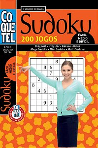 Livro Coquetel Sudoku 244