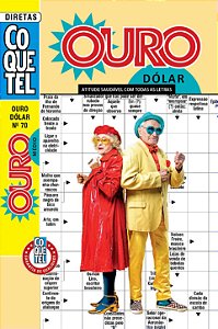 Livro Coquetel Ouro Dólar 70