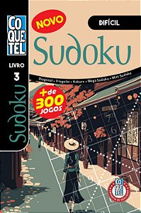 Livro Coquetel Sudoku Dificil 3