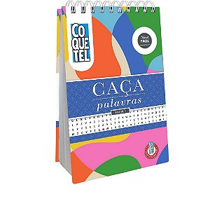 Livro Coquetel Caça Palavras Espiral 1
