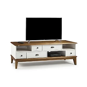Rack 5 Gavetas Branco
