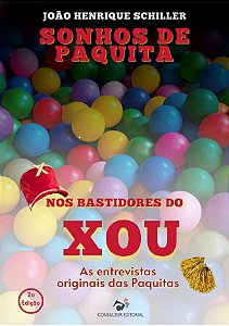 Livro Sonhos de Paquita, nos bastidores do Xou