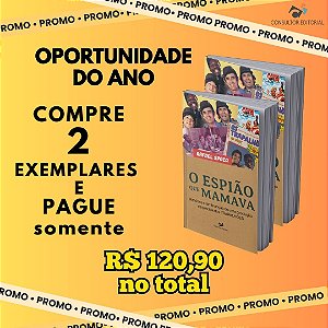 Livros O Espião que Mamava: Os Trapalhões, histórias e lembranças de uma produção esquecida - combo com desconto