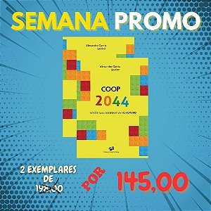 Livro Coop 2044 Você e Sua Cooperativa no Futuro - Combo com desconto