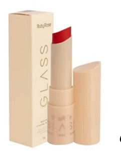 Batom Creamy Matte Linha Glass Ruby Rose - Cor GL5