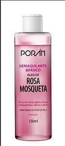 Demaquilante Bifásico Óleo de Rosa Mosqueta-Porán 150ml