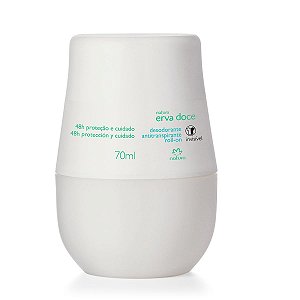 Desodorante Antitranspirante Feminino Erva Doce-Natura  70 ml