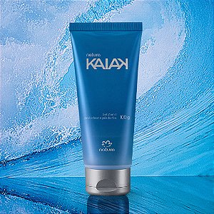Gel 2 em 1 Para Barbear e Pós Barba Kaiak-Natura 100g
