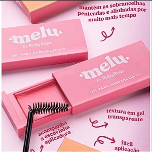 Gel Modelador de Sobrancelhas Melu 10g