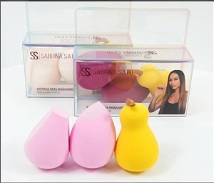 Kit de 3 Esponjas da Sabrina Sato
