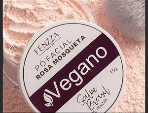 Pó Facial Vegano Rosa Mosqueta da Fenzza-15g