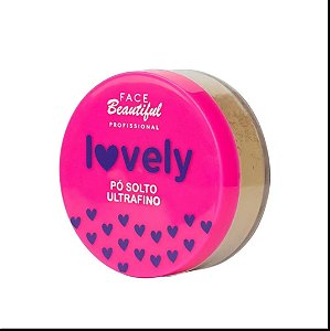 Pó Solto Ultrafino Lovely da Face Beautiful-Cor 02