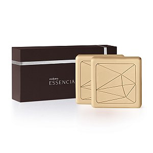 kit com 2 sabonete em Barra Corpo e Barba Natura Essencial (110g cada)