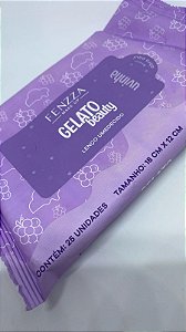 Lenço Umedecido Uvinha Gelato Beauty Fenzza 25 Unidades – Limpeza Suave com Extrato de Semente de Uva