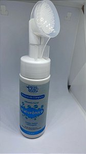 Mousse de Limpeza Sabonete Facial Hialurônico 150ml - Limpa, Esfolia e Demaquila Bella Bem Make Up.