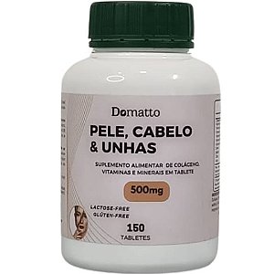 Suplemento Alimentar para Pele, Cabelo e Unha 500mg