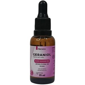 Óleo Essencial Geraniol Pure & Natural 25ml