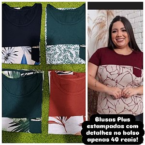 Blusas Plus size