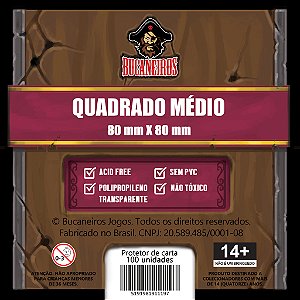 SLEEVE QUADRADO MEDIO (80 x 80)