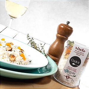 Risoto de Damasco e Castanha - Cookt It
