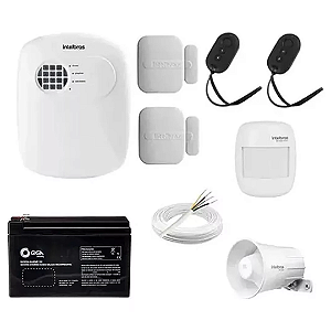 Kit Alarme Intelbras Anm 24 Net + Sensores E Controles