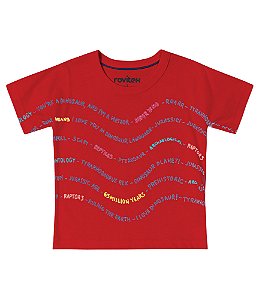 Camiseta Diversão Garantida - Rovitex Infantil
