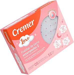Fralda Cremer Luxo Mna 5pcs